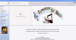 Desktop Screenshot of experiencethemusic.org